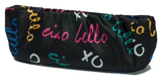 The Via Chic One-Clutch in the original Ciao Bella signature scarf
