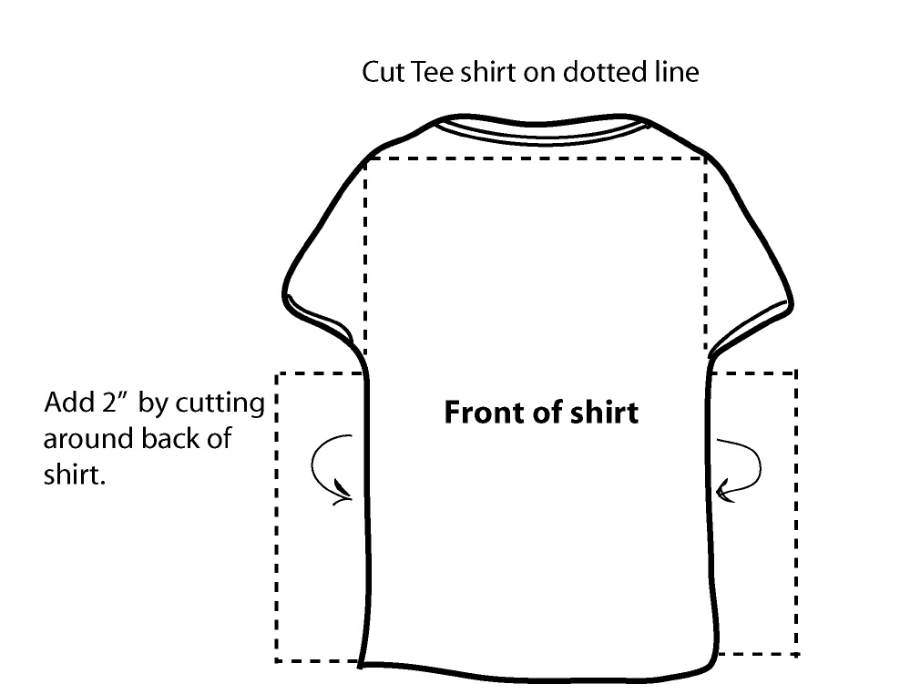 Any scarf, fabric, or t-shirt works